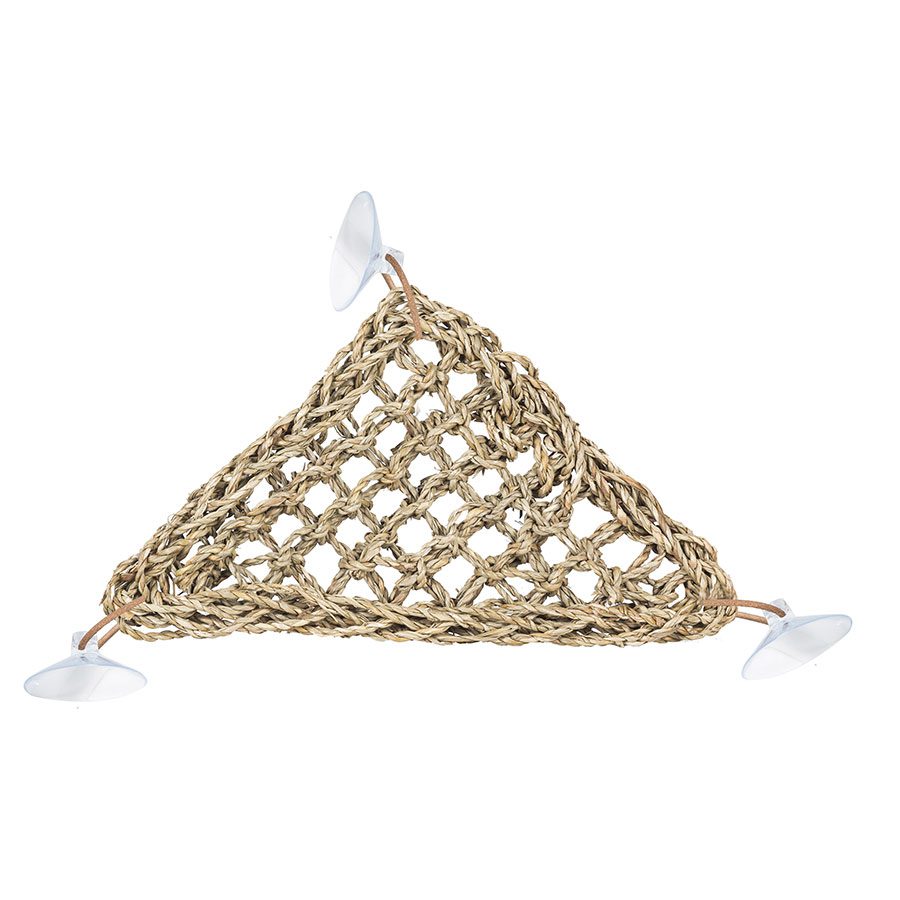 ReptiZoo Straw Triangular Weaving Hammock