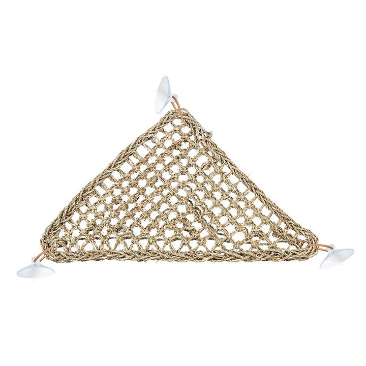 ReptiZoo Straw Triangular Weaving Hammock