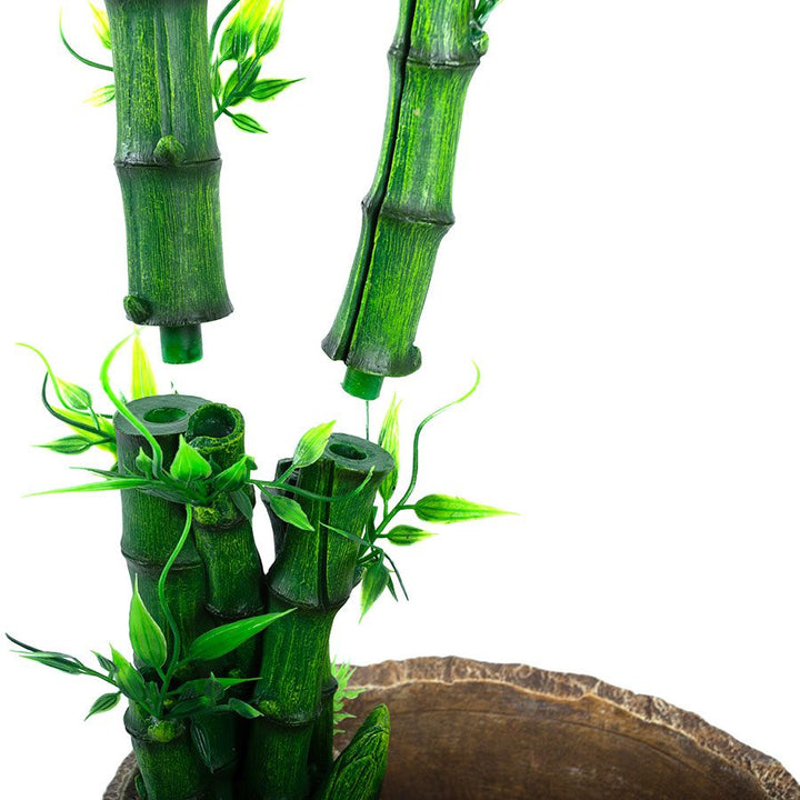 ReptiZoo 2in1 Height Adjustable Bamboo Plant Dripper