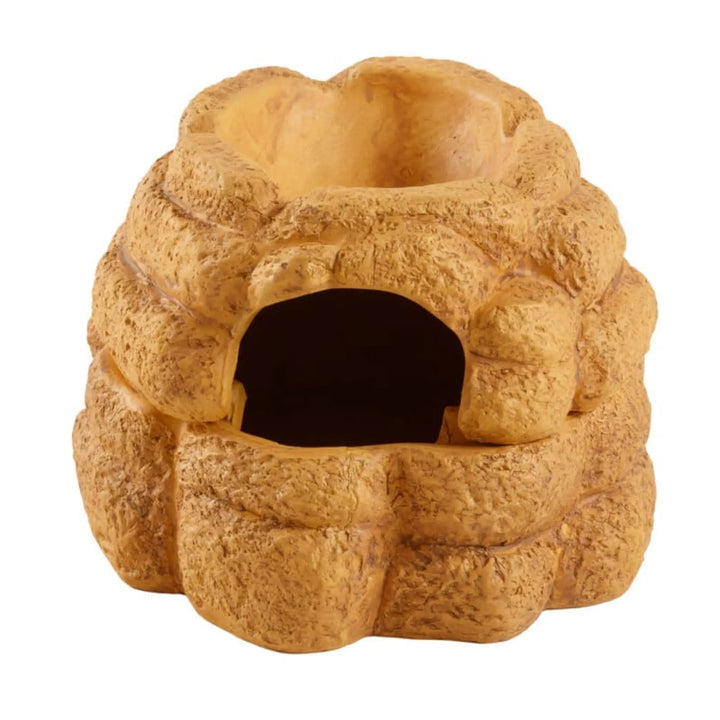 Exo Terra Big Rock Ceramic Cave Medium front on