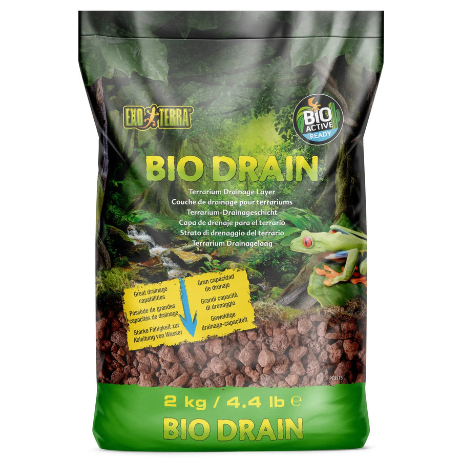 Exo Terra Bio Drain Terrarium Draining Substrate 2Kg Substrates