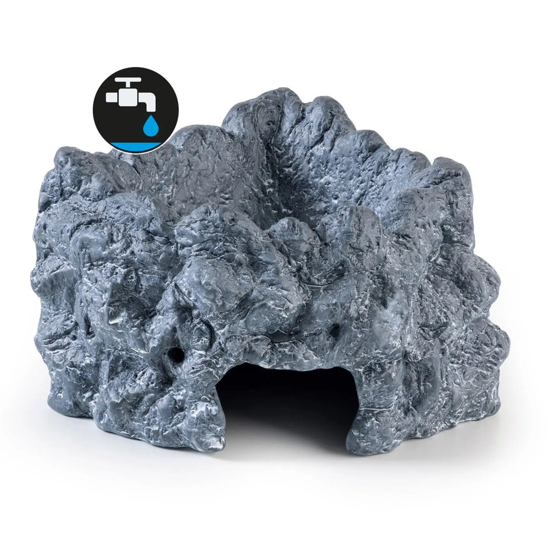 Exo Terra Ceramic Corner Cave Medium Illustrated