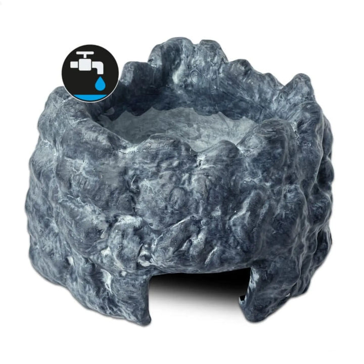 Exo Terra Ceramic Corner Cave small illustrated