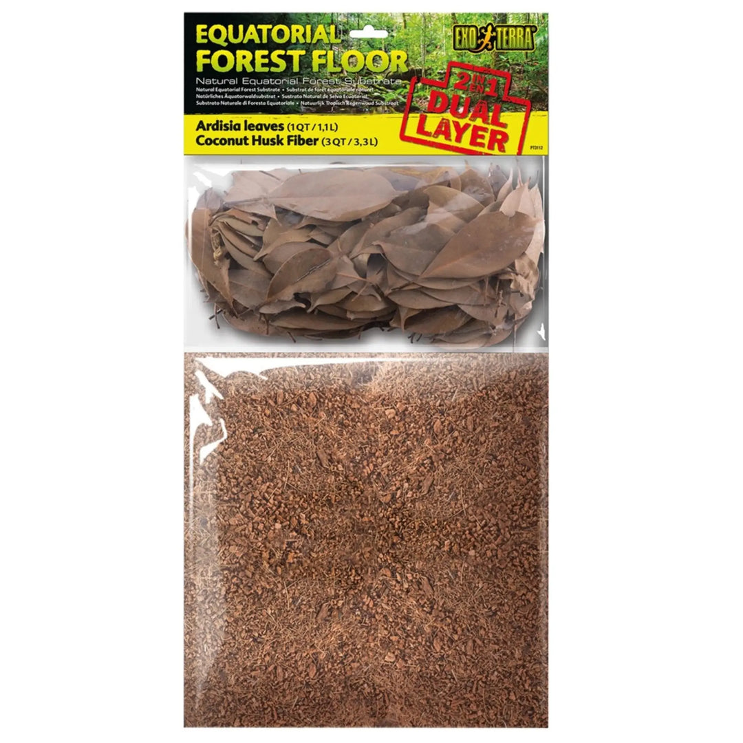 Exo Terra Equatorial Forest Floor Dual Layer Substrates