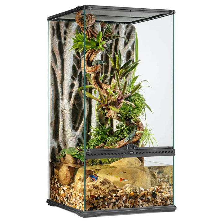 Exo Terra Glass Terrarium Small X-Tall - 45X45X90Cm Terrariums