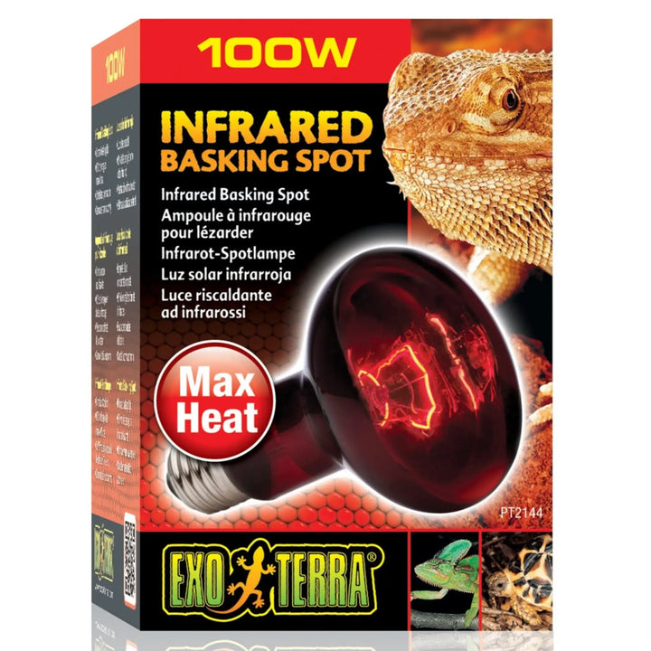 Exo Terra Infrared Basking Spot Lamp 100W Heating