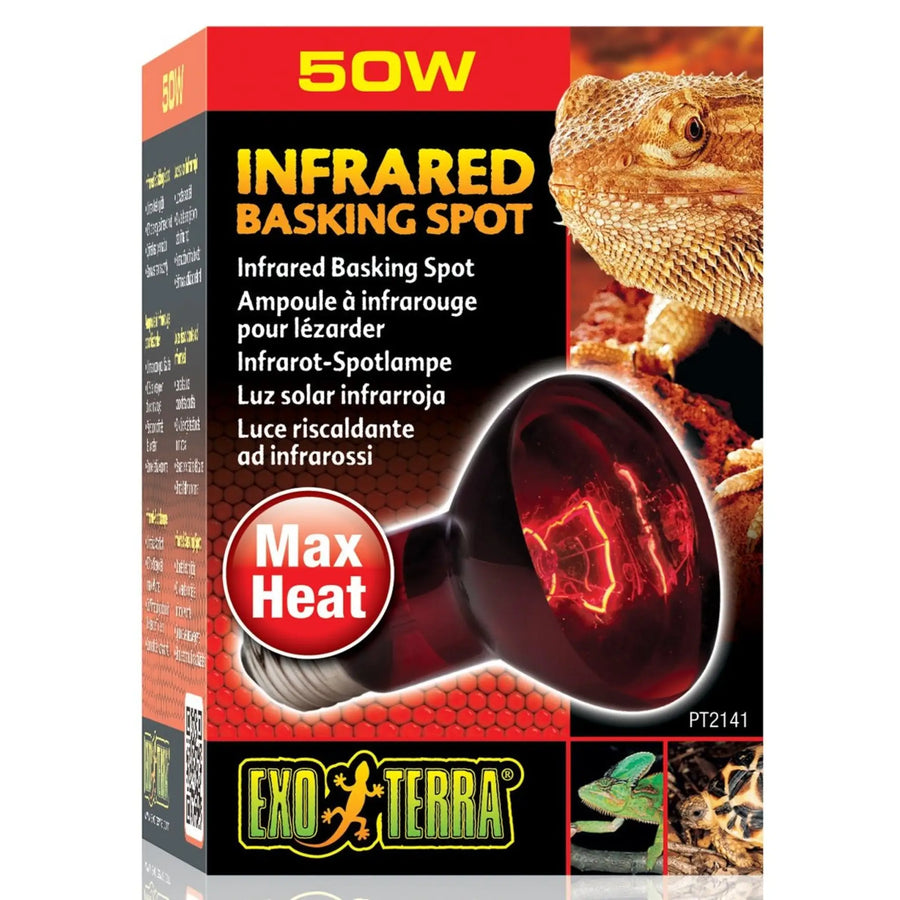 Exo Terra Infrared Basking Spot Lamp 50W Heating