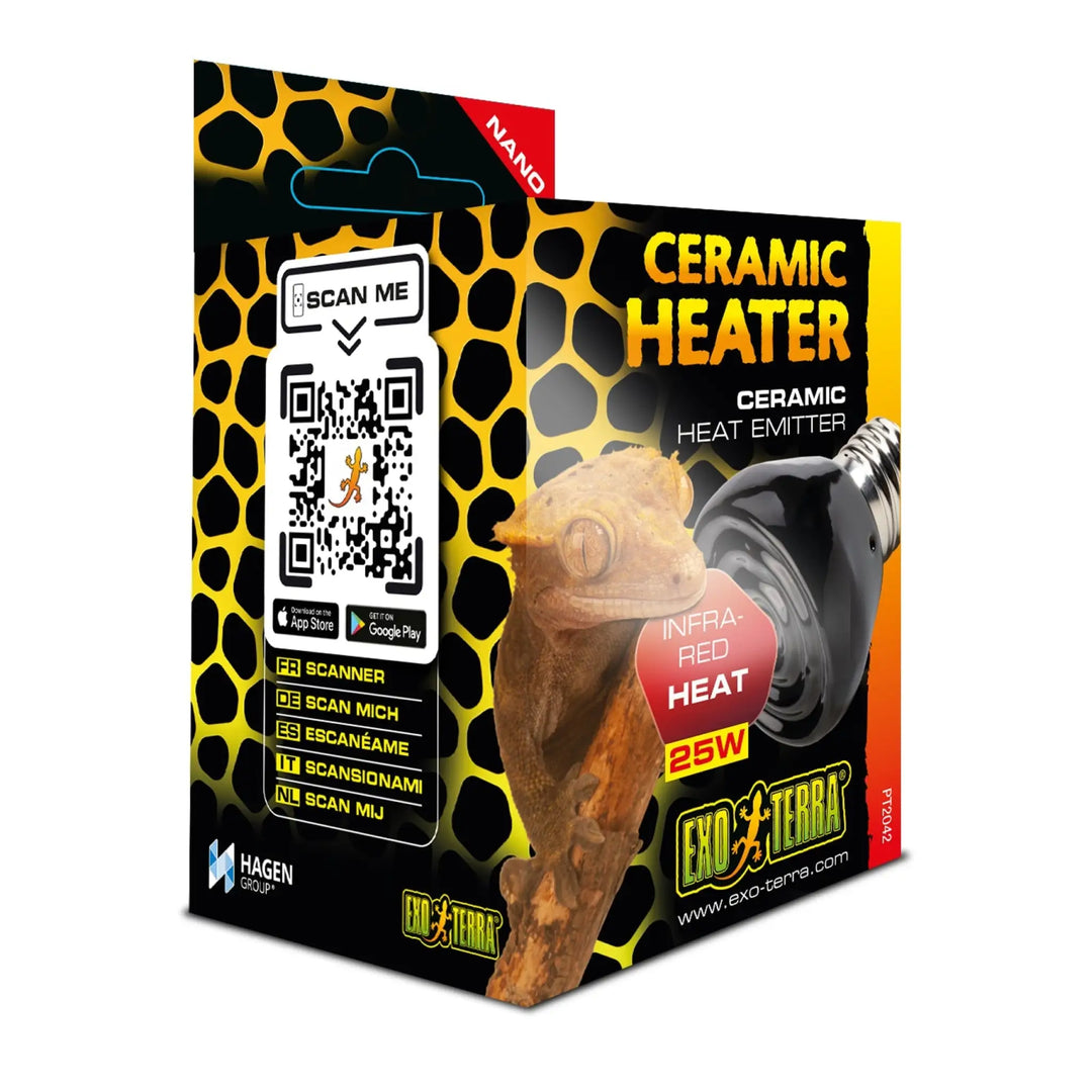 Exo Terra Nano Ceramic Heat Emitter 25w box