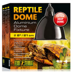 Exo Terra Reptile Aluminium Dome Fixture  - 21cm 