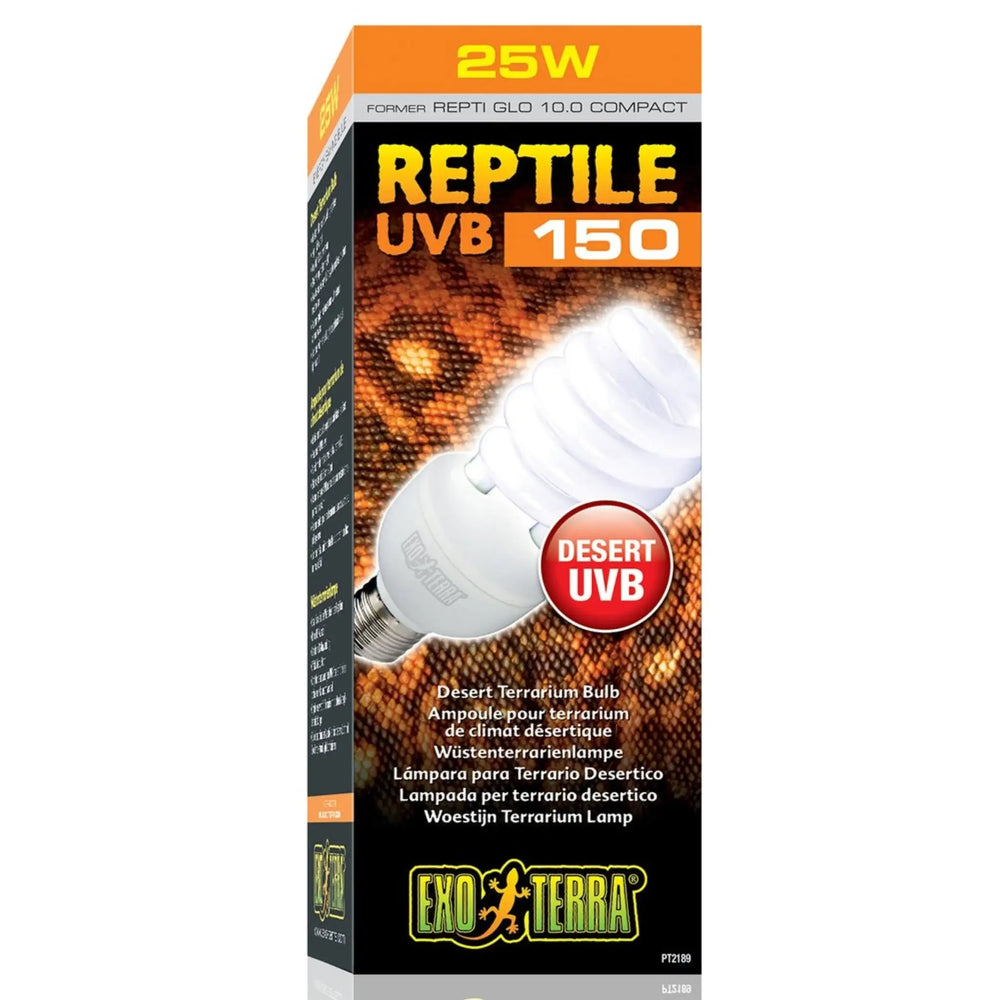 Exo Terra Reptile Uvb150 Compact Lamp Lighting