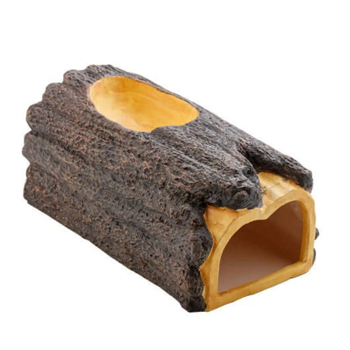 Exo Terra Wet Log Ceramic Hide Large