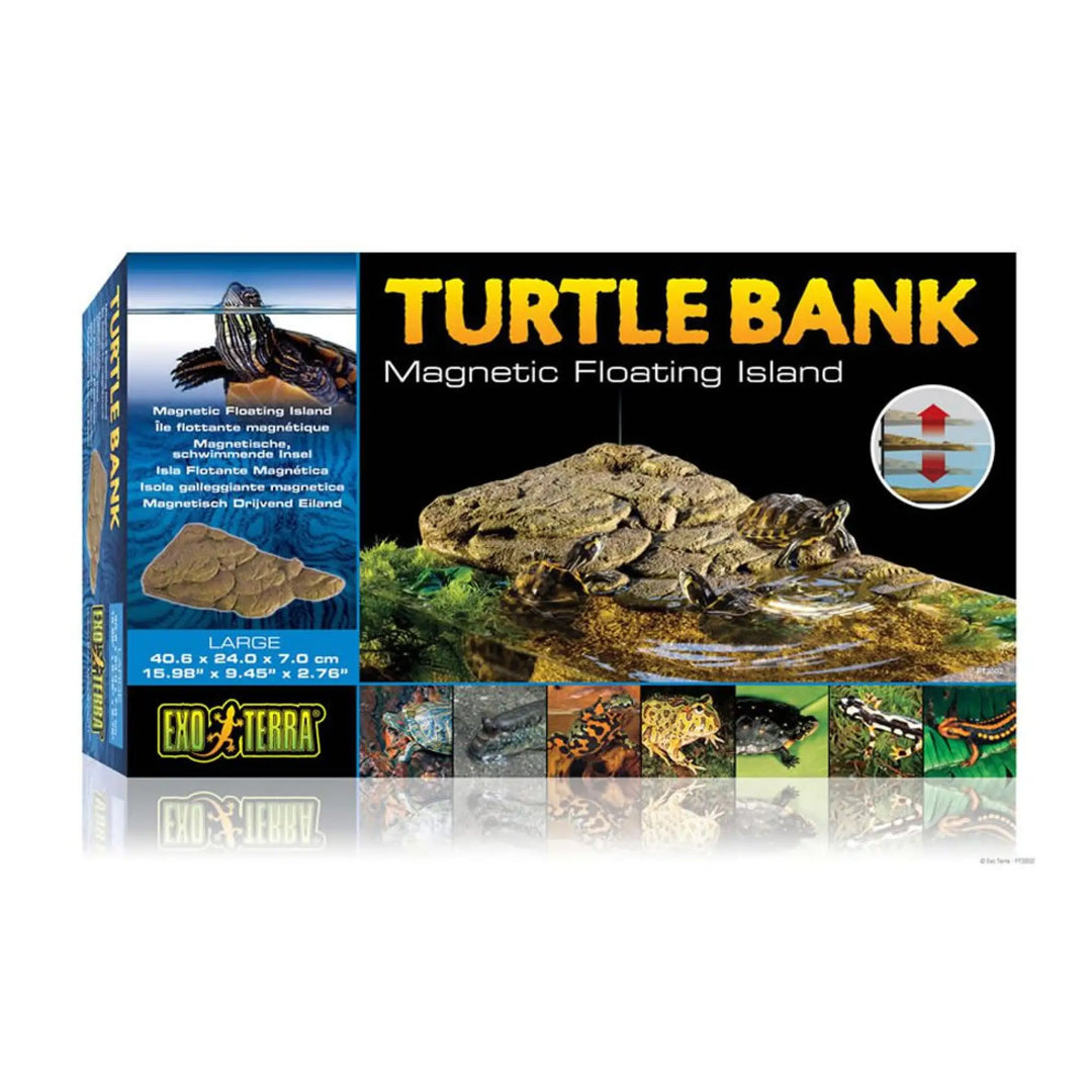 Exoterra Turtle Bank Island Large Decor