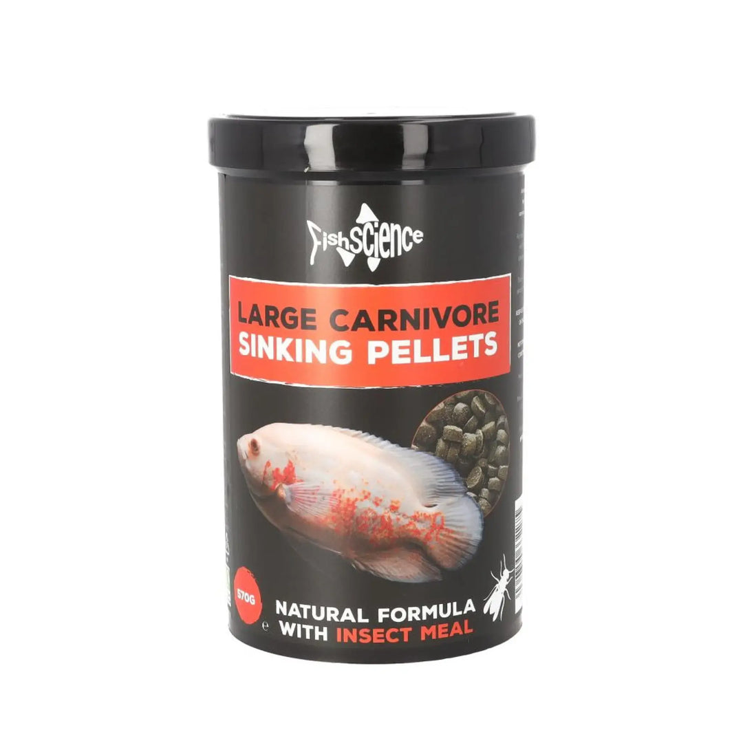 FishScience Large Carnivore Sinking Pellets 570g