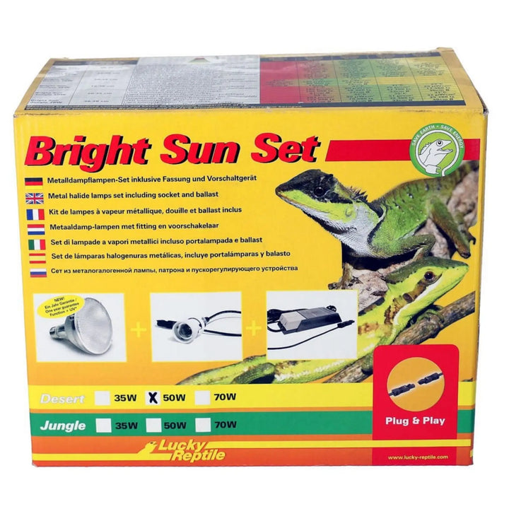 Lucky Reptile Bright Sun Evo Set Desert 50W Heating