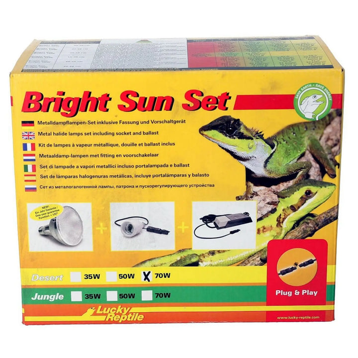 Lucky Reptile Bright Sun Evo Set Desert 70W Heating