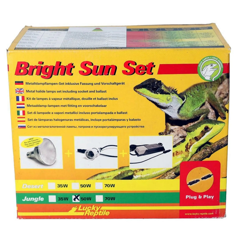 Lucky Reptile Bright Sun Evo Set Jungle 50W Heating