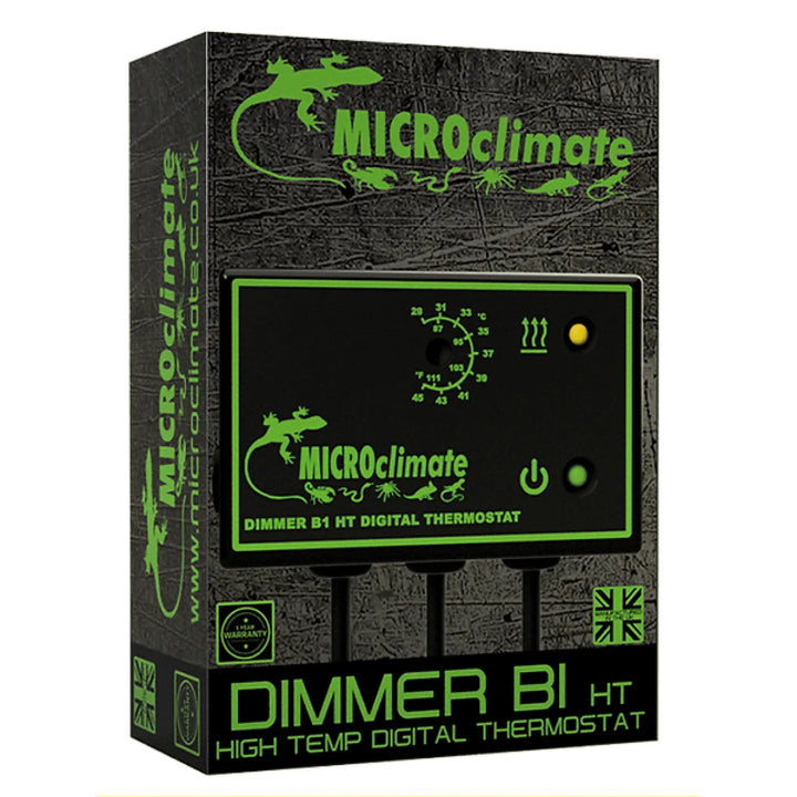 Microclimate Dimmer B1 High Temp Thermostat Black 600W Heating