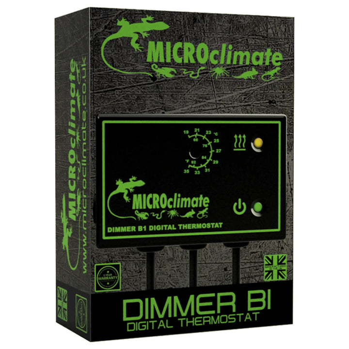 Microclimate Dimmer B1 Thermostat Black 600W Heating