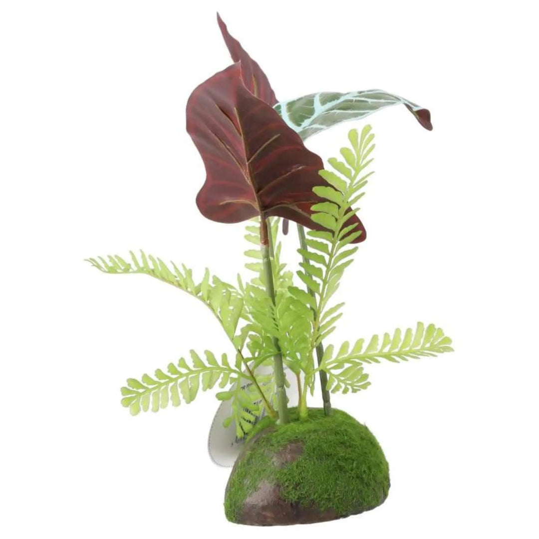 Prorep Artificial Philodendron Red Emerald Plant Decor