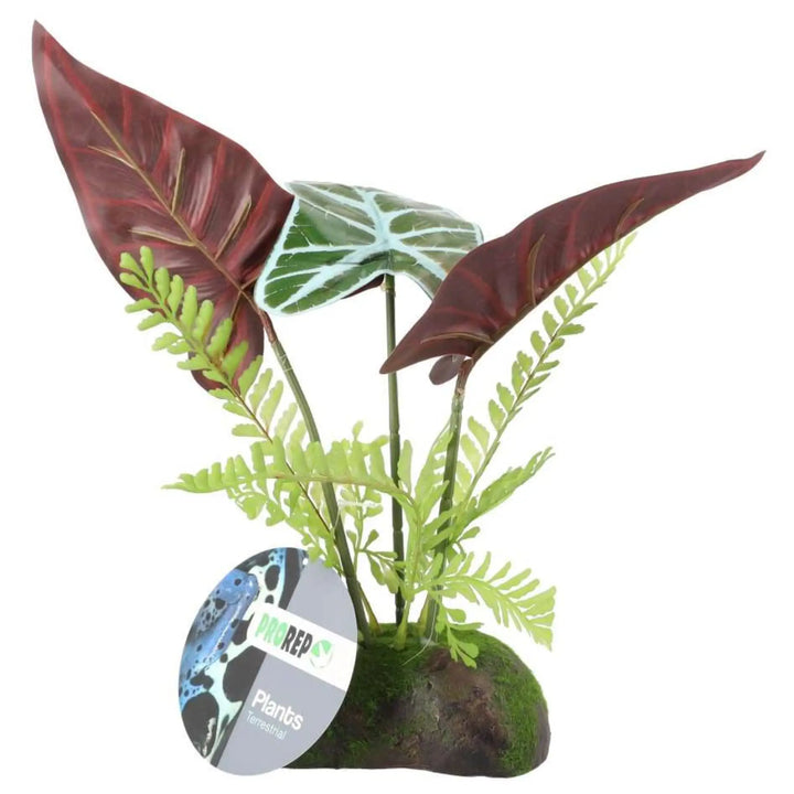 Prorep Artificial Philodendron Red Emerald Plant Default Decor