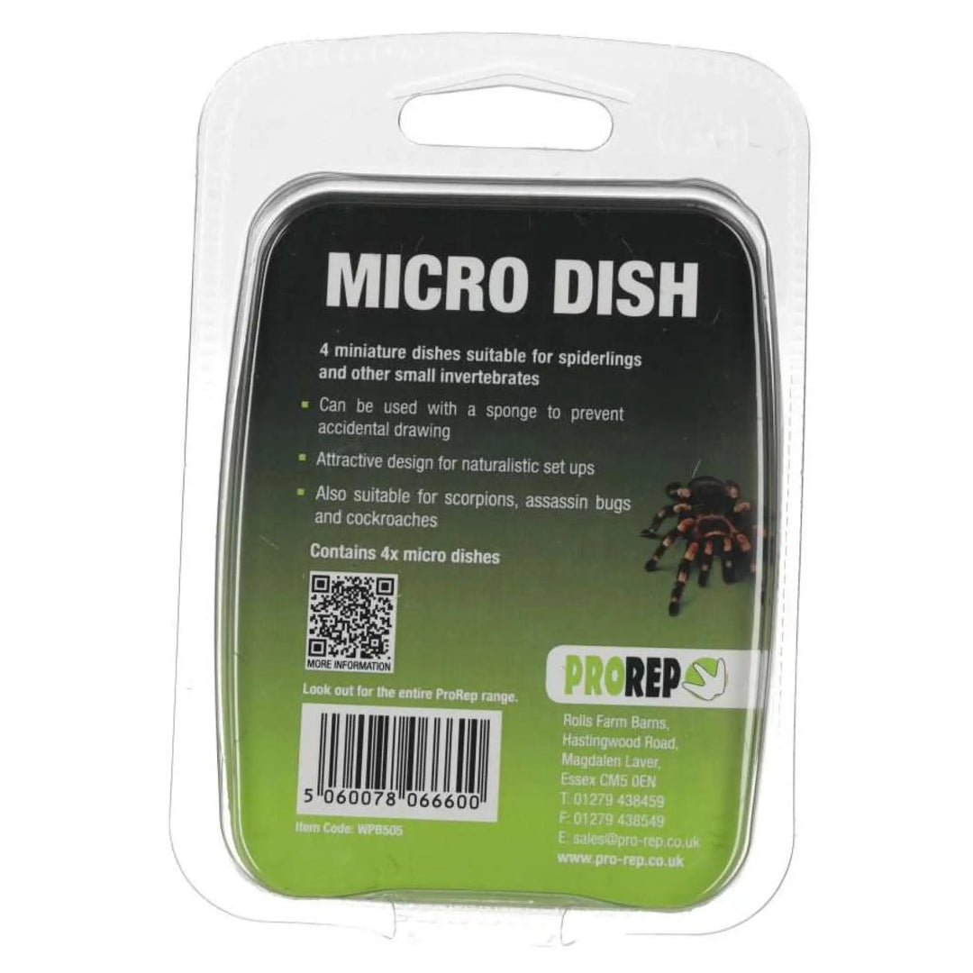 Prorep Micro Dish Pack (4 Pack) Decor