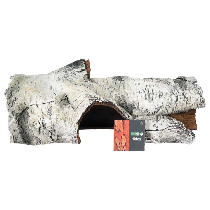 Prorep Resin Birch Log Hide Large 31X13X13Cm Decor