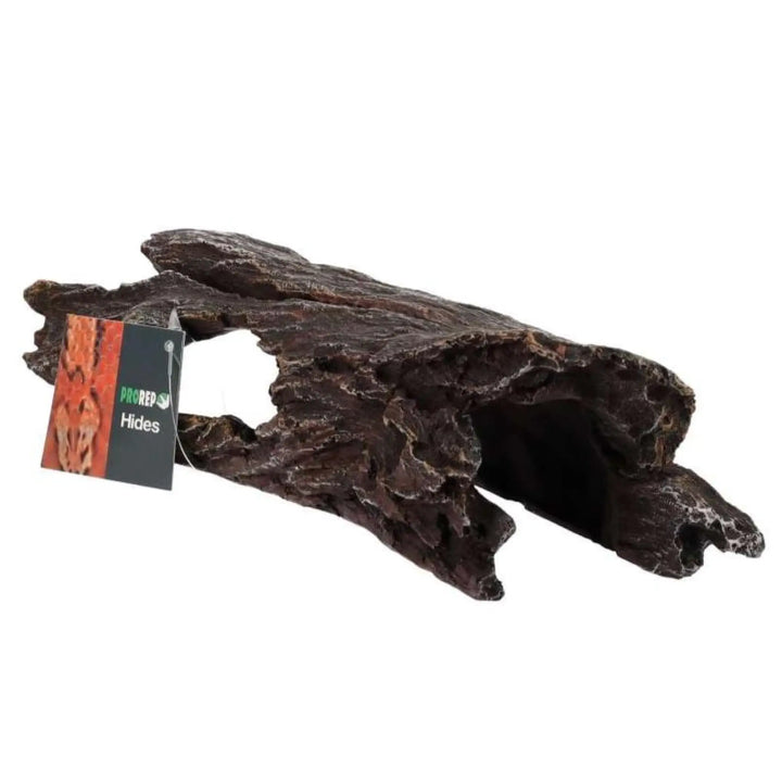 Prorep Resin Dark Wood Log Hide Large 26.2X9X6.5Cm Decor