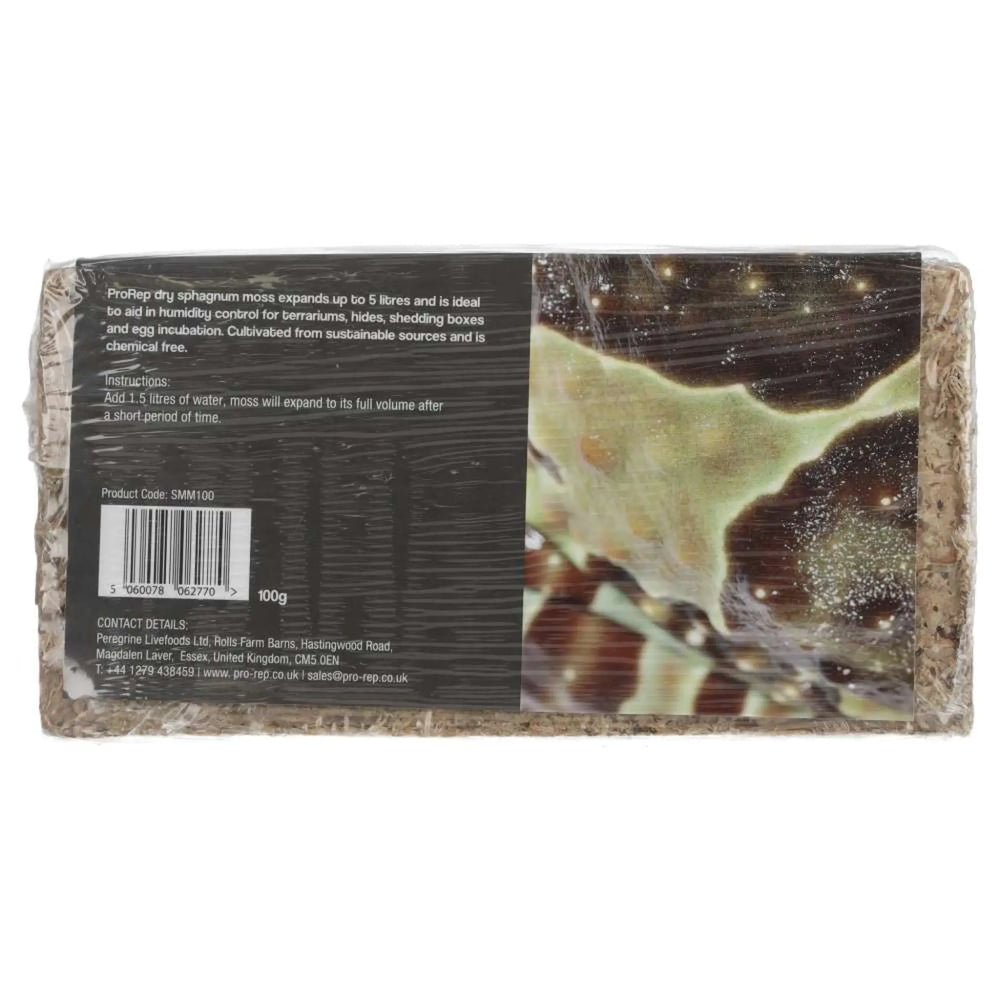 ProRep Sphagnum Moss Brick 100g