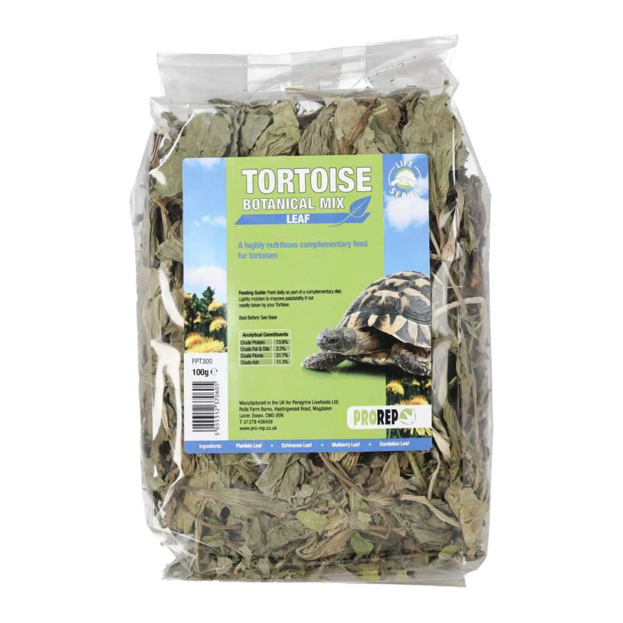 Prorep Tortoise Botanical Leaf Mix 100G Food