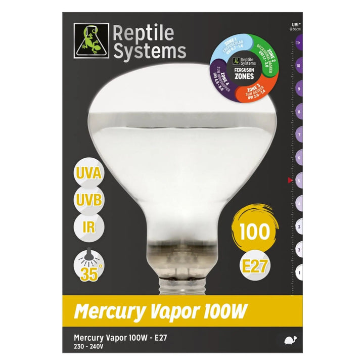 Reptile Systems Mercury Vapor 100W Heating