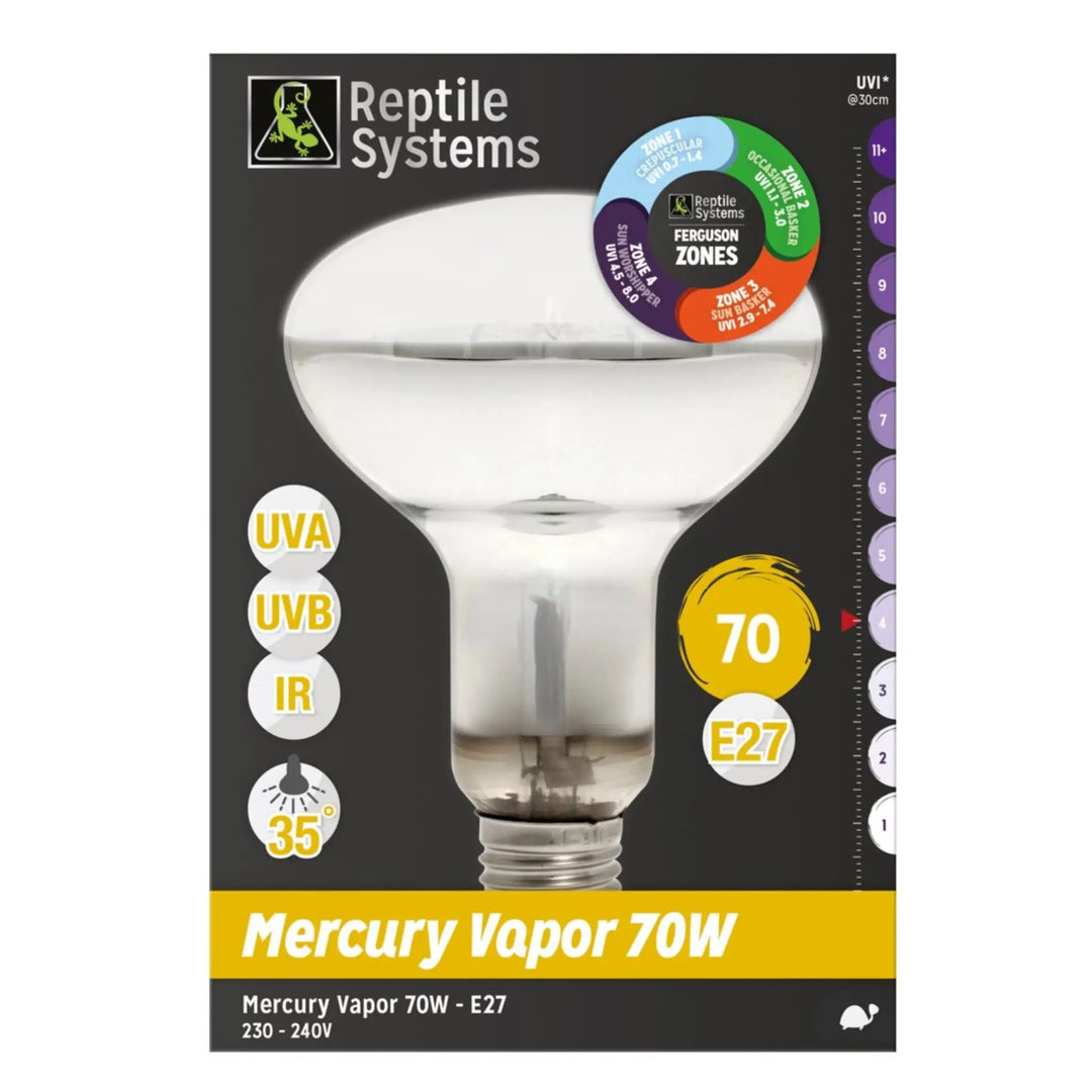 Reptile Systems Mercury Vapor 70W Heating