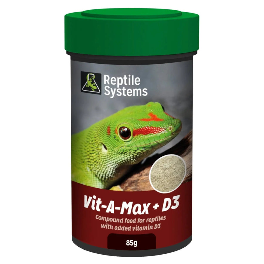 Reptile Systems Vit-A-Max + D3 85G Supplements