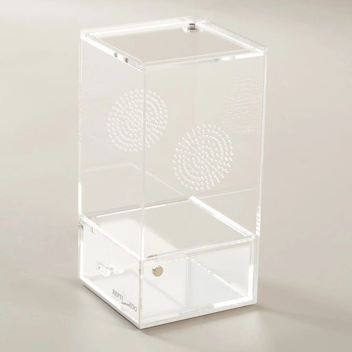 Reptizoo Acrylic Case With Removable Tray Housing