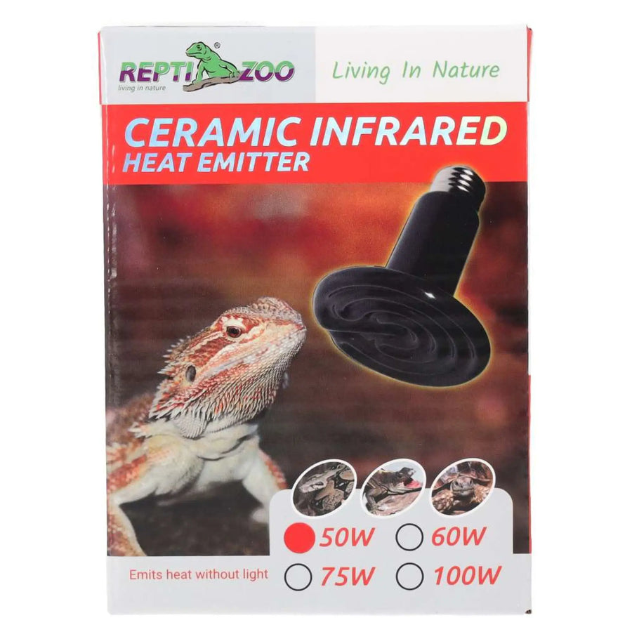 Reptizoo Ceramic Heat Emitter 50W Heating