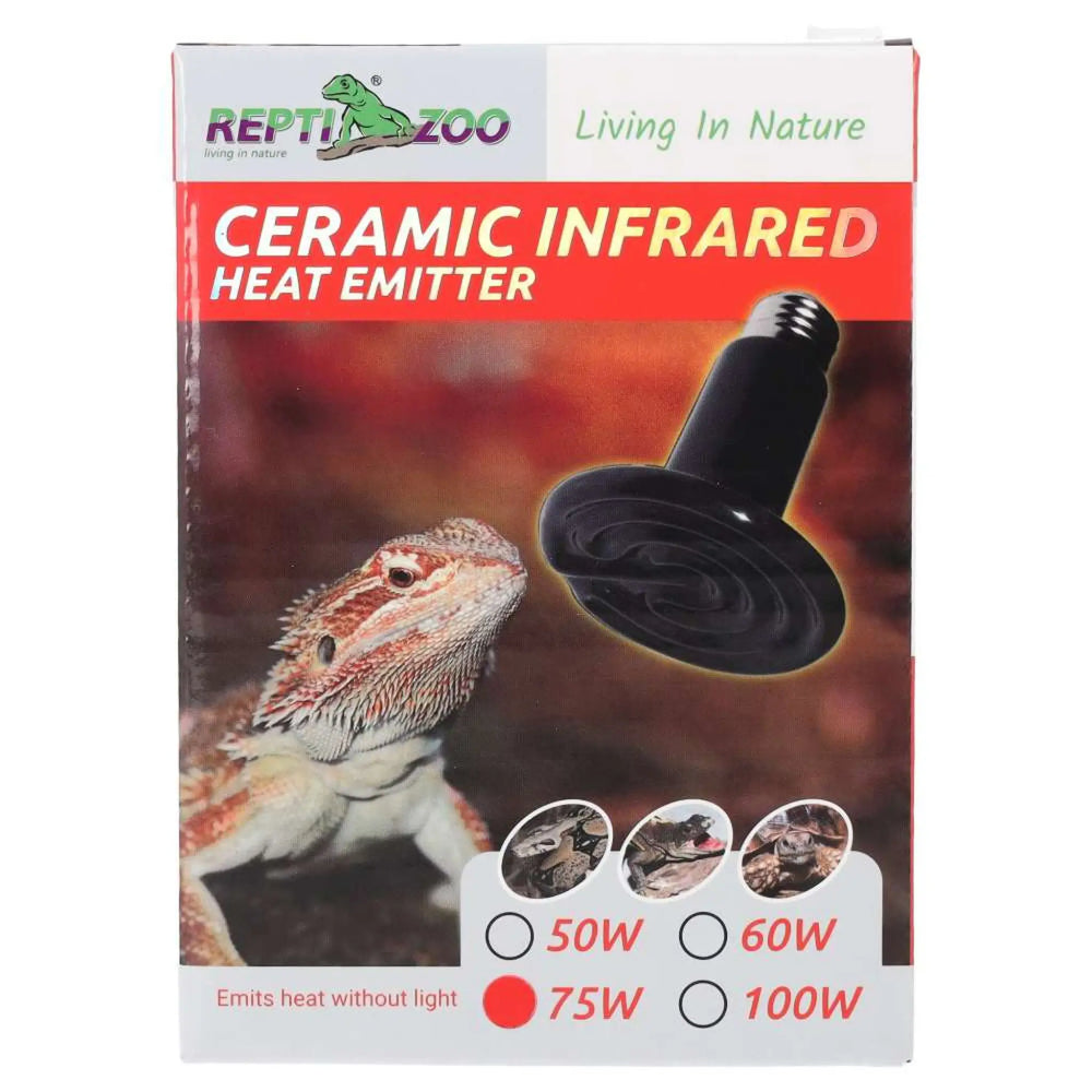 Reptizoo Ceramic Heat Emitter 75W Heating