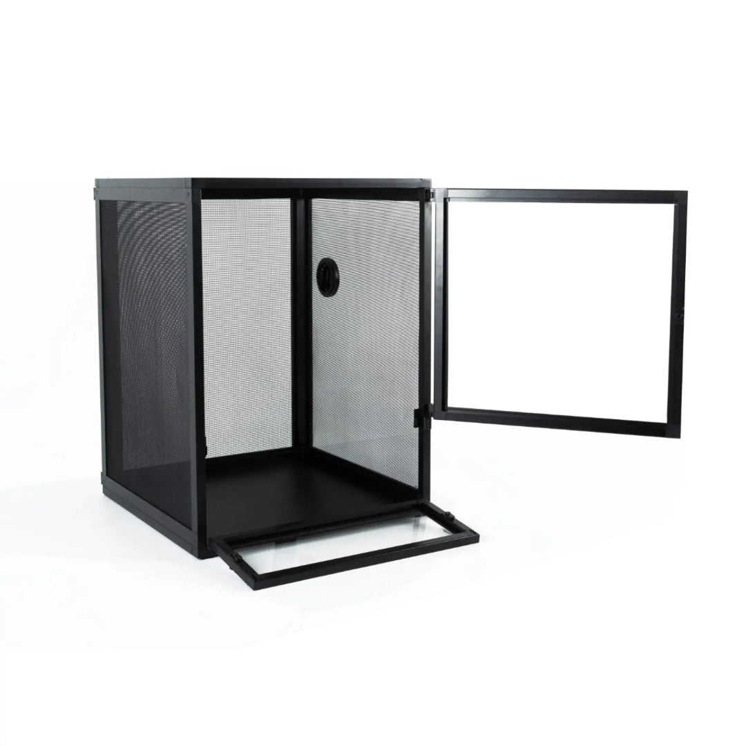 ReptiZoo Deluxe Screen Cage 45x45x60cm side