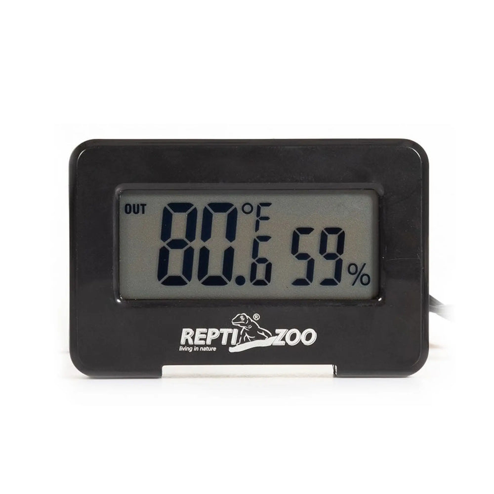 Reptizoo Digital Thermo-Hygrometer With Probe Heating