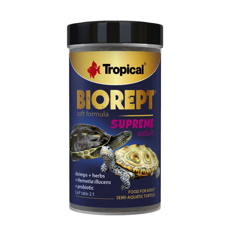 Tropical Biorept Supreme Adult - tub of food for adult semi aquatic turtles