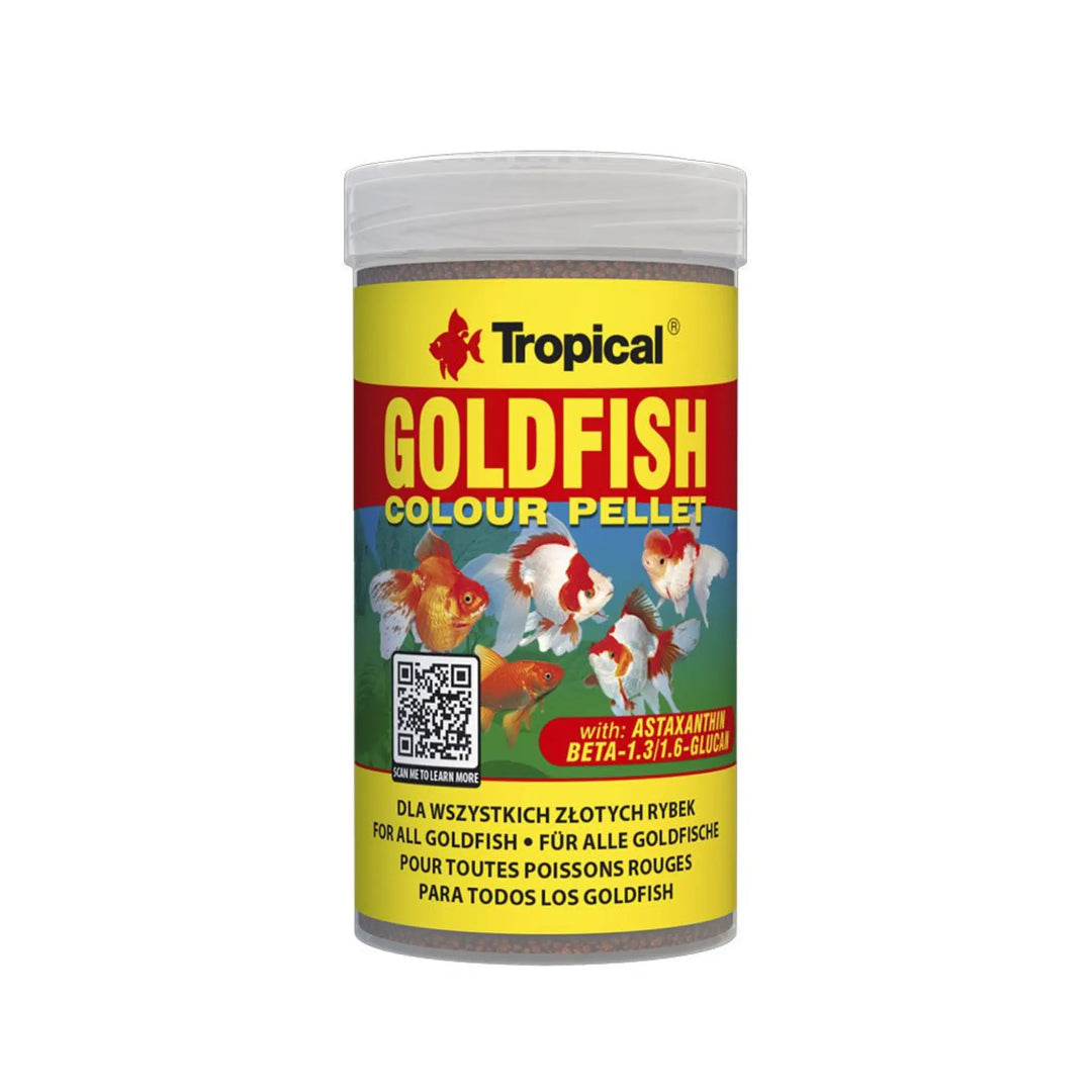 Tropical Goldfish Colour Pellet 100ml/36g - front view