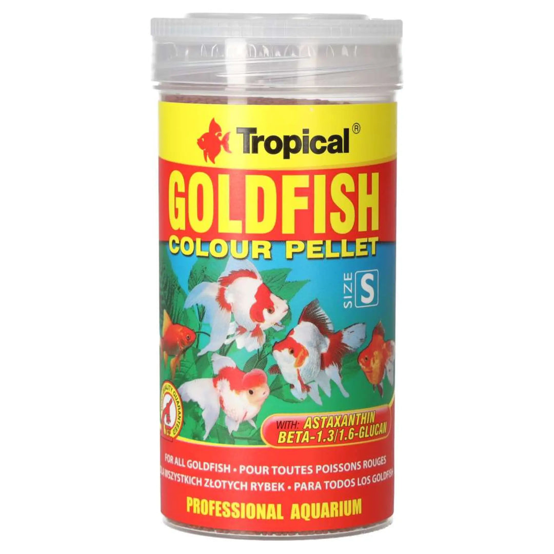 Tropical Goldfish Colour Pellet 250ml/90g - front view