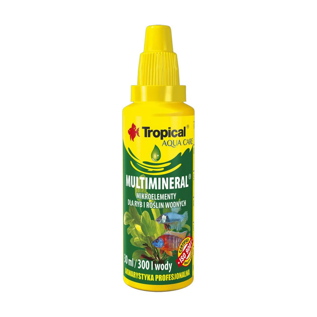 Tropical Multimineral 30ml- 30ml dropper bottle with green and yellow label