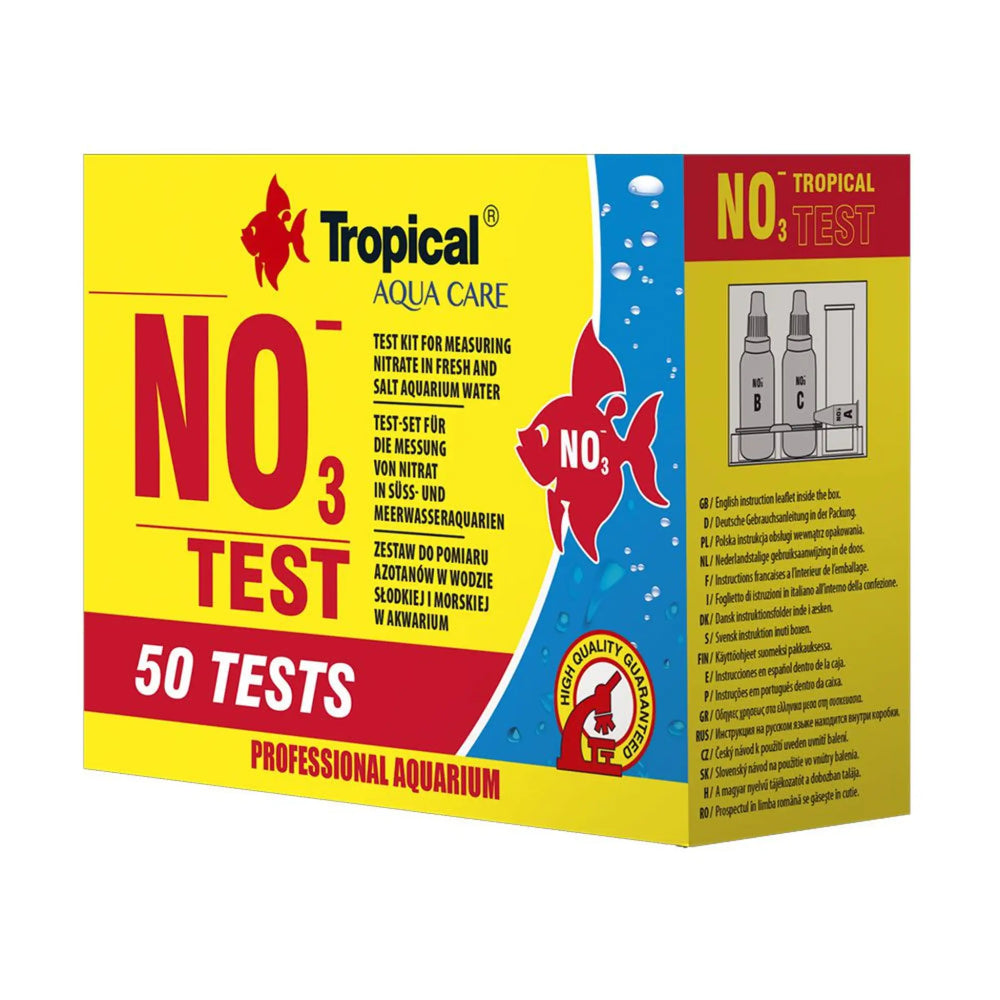 Tropical TEST NO3
- red and yellow box nitrate testing