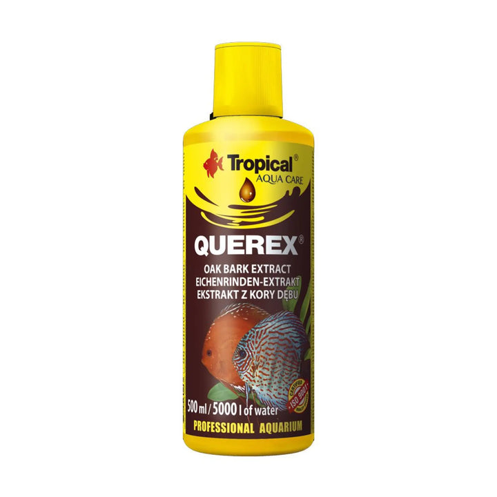 Tropical Querex 500ml - large twist top bottle of querex, yellow bottle, brown label