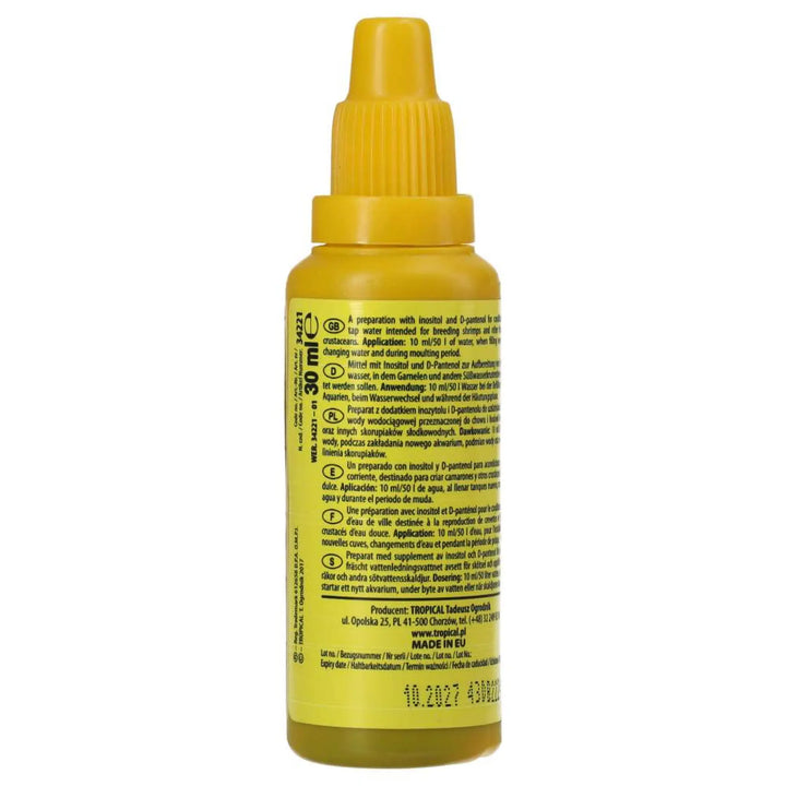 Tropical Shrimp Guard 30ml
 - back label 