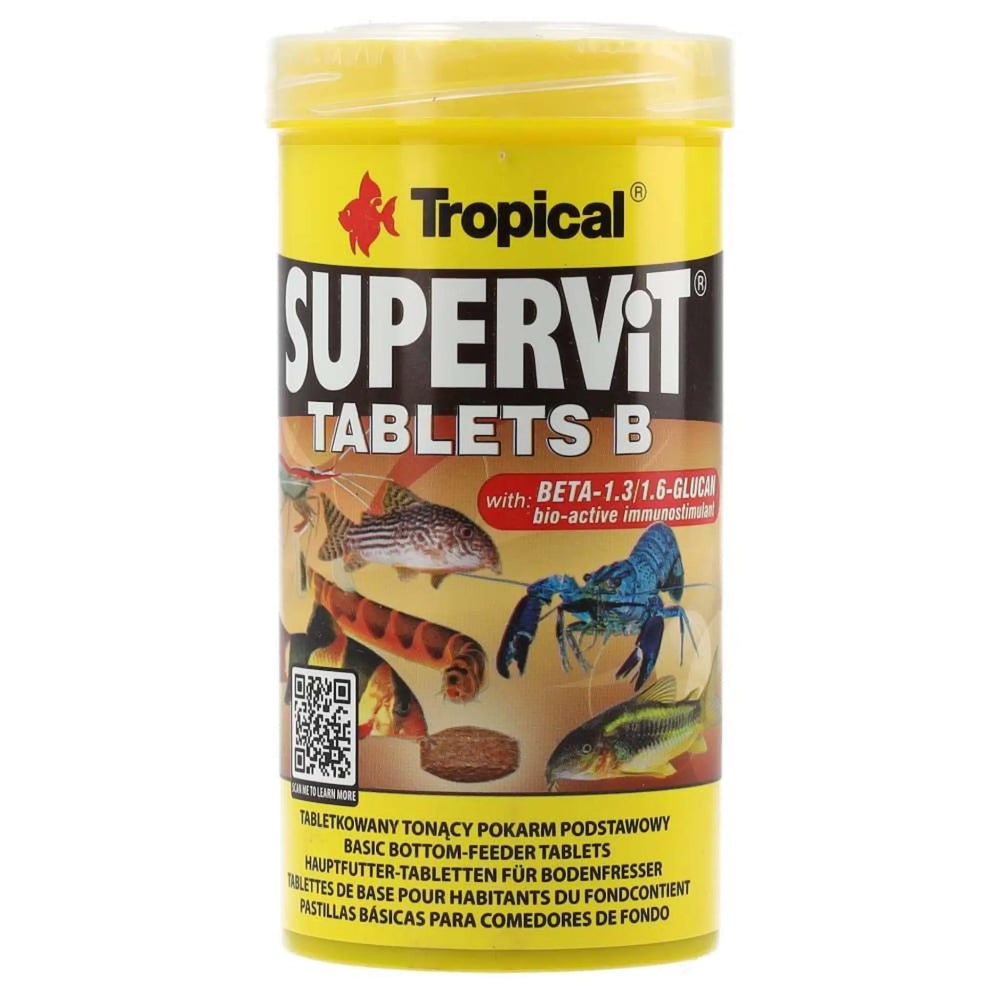 Tropical Supervit Tablets B 250ml/150g (830pcs) - bottle