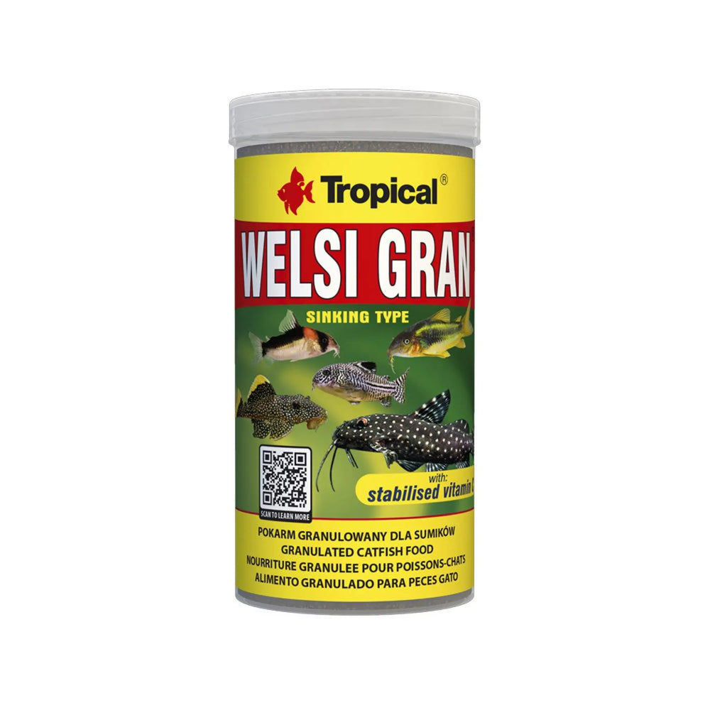 Tropical Welsi Gran 250ml/162,5g pop off top  tube, fish food