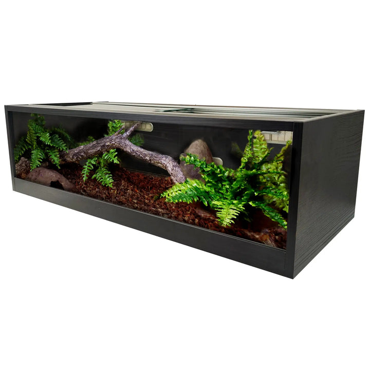 Vivexotic Repti-View Terranium - Medium 86.2 x 37.5 x 25cm - Black