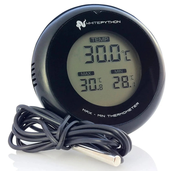 Buy White Python Digital Max / Min Thermometer (CWE005) Online at £13.99 from Reptile Centre