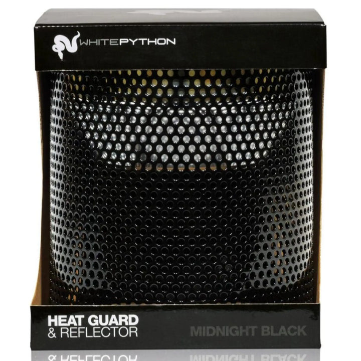 White Python Heat Guard & Reflector Midnight Black Heating