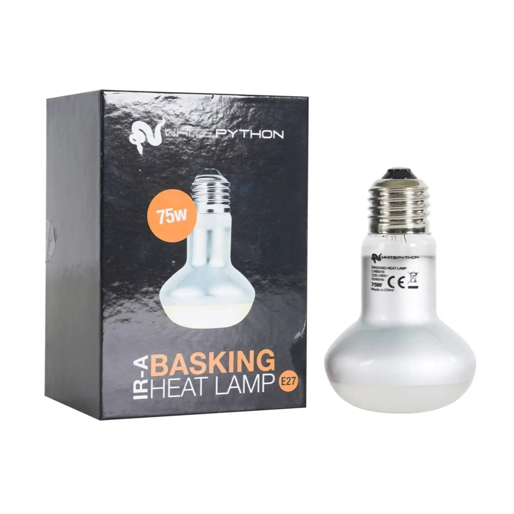 White Python IR-A Basking Lamp 75w